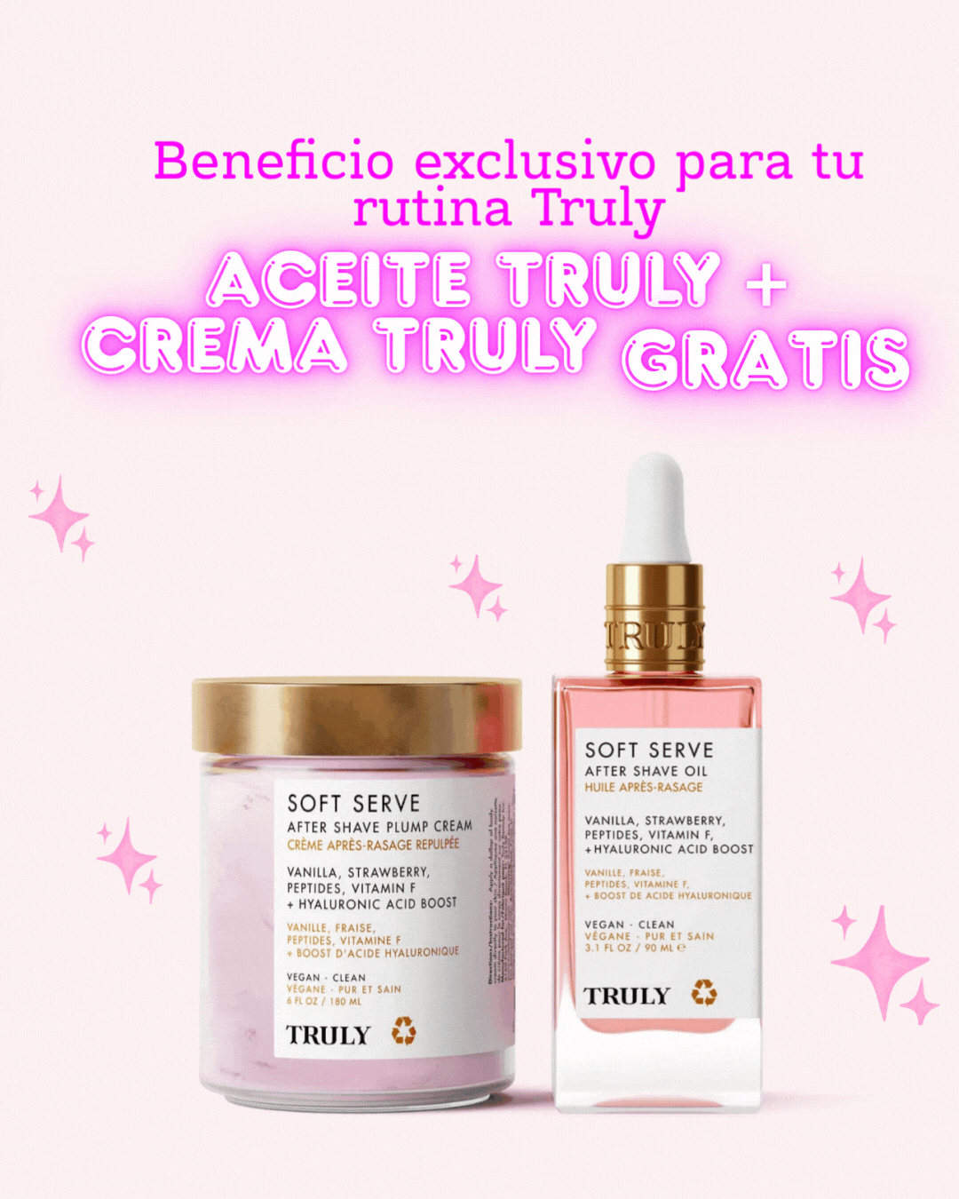 COMBO TRULY SOFT SERVE (ACEITE + CREMA)